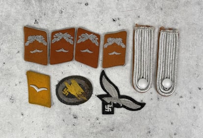 Collection WW2 German Uniform Insignia Patches