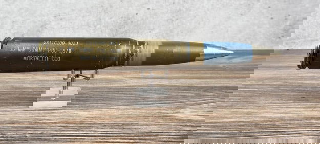 Vietnam War 30mm Dummy Ordinance Training Round