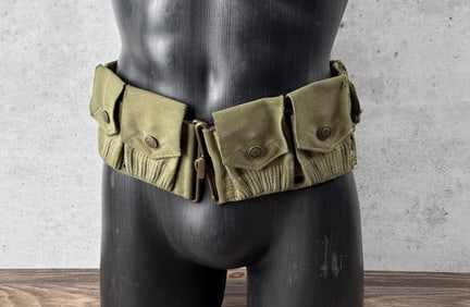 10 Pocket WW1 WWI Mills Eagle Snap Ammo Belt