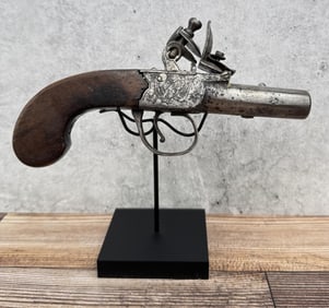 Henry Nock Flintlock Pocket Muff Pistol