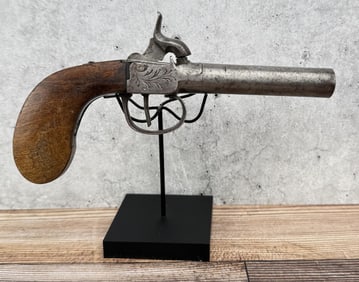 Percussion Boot or Muff Pistol