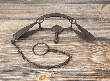 J. Redfield Blacksmith Made Hand Forged Trap