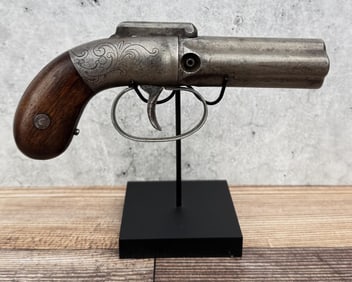 Allen & Wheelock Pepperbox Revolver Pistol