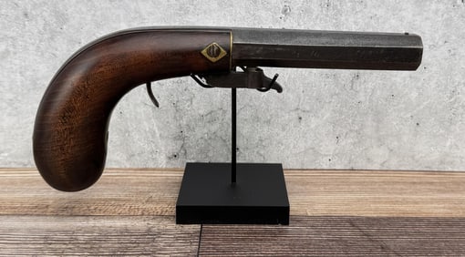 James Henry Underhammer Percussion Pistol