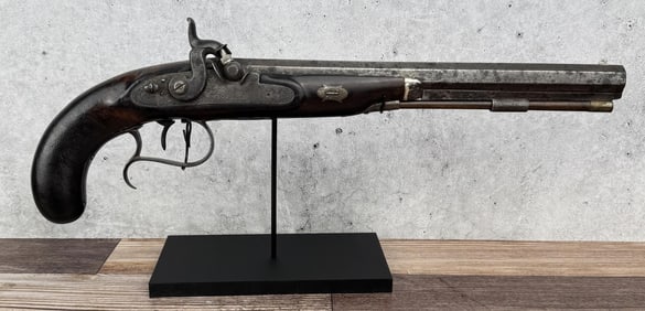 Lewis & Tomes Large Caliber Percussion Pistol