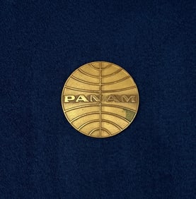Pan Am Ground Personnel Hat Badge