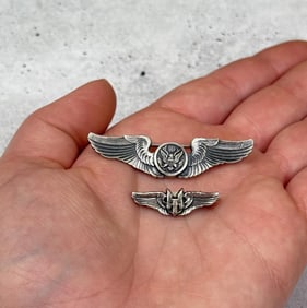 WW2 Army Air Force Pilot & Aerial Gunner Wings