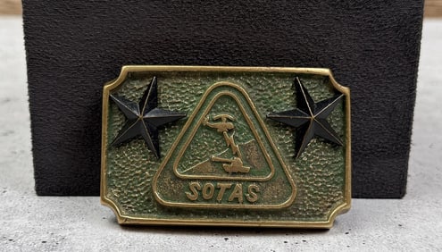 US Army SOTAS Program Belt Buckle
