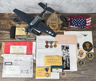 President George Bush WW2 Navy Pilot Group