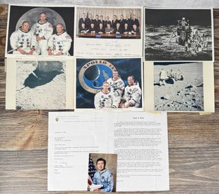 Group Of NASA Astronaut Signed Photos