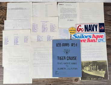 USS Mars Tiger Cruise Grouping