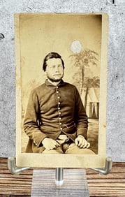 Named Civil War Soldier CDV Photo