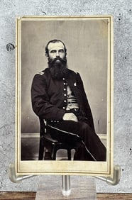Henry E. Stichter Civil War CDV Photo