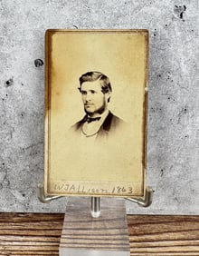 Identified Civil War Soldier CDV Photo