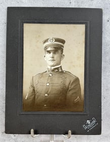 US Army Musician Cabinet Card Photo