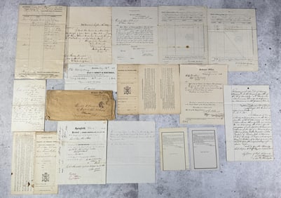 Collection of Military Paper Ephemera
