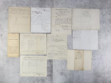 Collection of Military Paper Ephemera