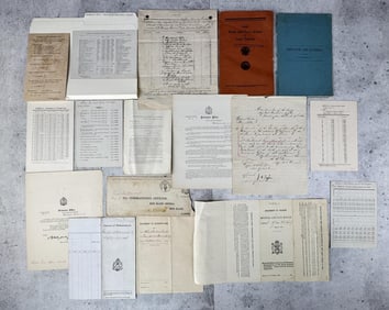 Collection of Military Paper Ephemera