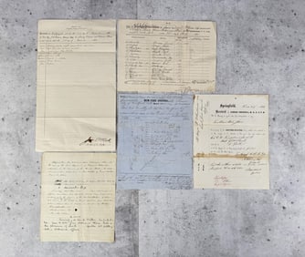 Collection of Military Paper Ephemera