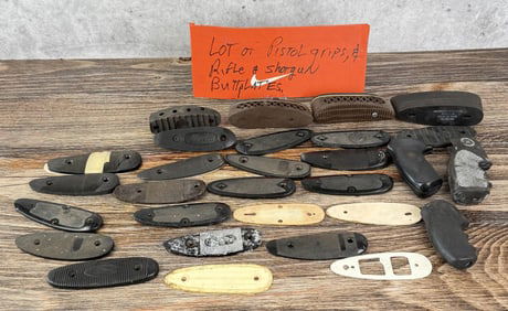 Group Of Pistol Grips & Butt Plates