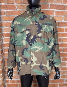US Air Force Woodland Camo BDU Field Jacket