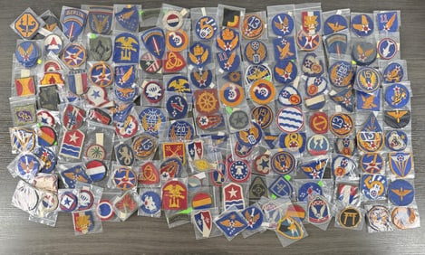 Large Collection Of US Military Unit Patches