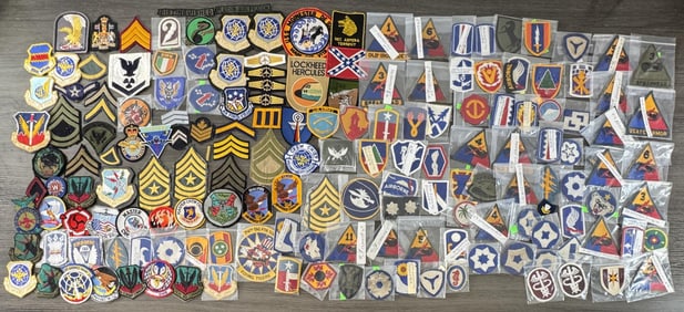 Collection Of US Military Patches