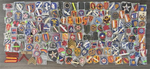Collection Of US Military Patches