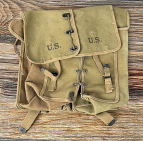 WW1 WWI M1912 Cavalry Ration Bag