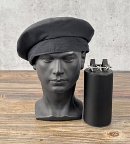 US Navy Berkshire DeLuxe Black Frisbee Hat