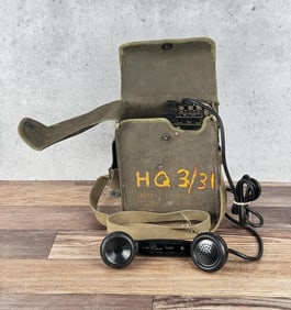 WW2 US Army Field Telephone EE-8