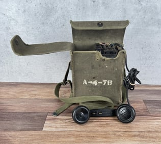 WW2 US Army Field Telephone EE-8