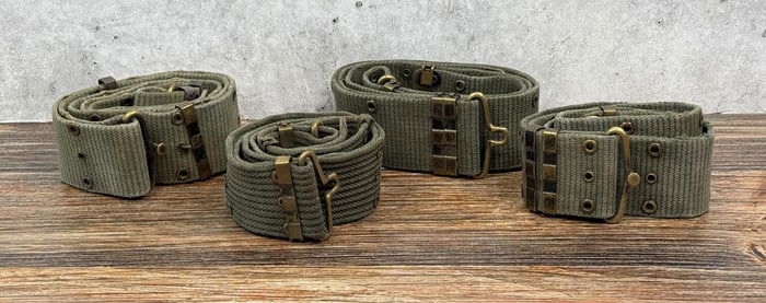 Collection of US Army Web Pistol Belts