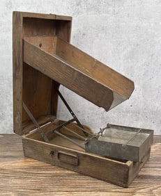 Antique Folding Nail Sorter