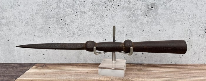 Revolutionary War Iron Pike Pole Arm Head