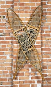 WW2 US Army Wood Snowshoes