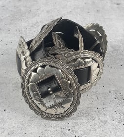 Brighton Western Concho Belt