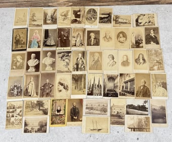 CDV Photos of Historic European Individuals