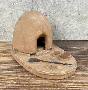 Incenso De Santa Fe Pottery Horno Oven: 4 1/2" by 3" by 2 1/2"