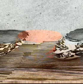 Antique Historic Acoma Pueblo Bowl