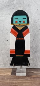 Signed Hopi Indian Flat Kachina Doll