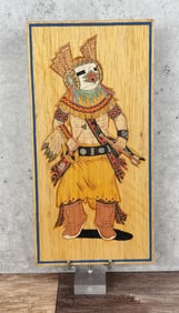 Elmer Yungotsuna Supai Kachina Plaque