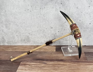 Sioux Native American Indian Horn Dance Wand