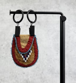 Apache Native American Indian Beaded Pouch