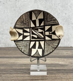 Acoma Pueblo Pottery Bird Ashtray