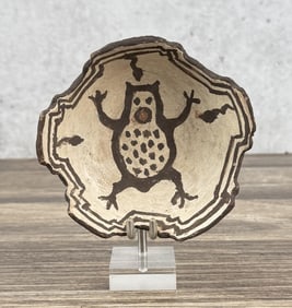 Zuni Pueblo Kiva Frog Tadpole Bowl