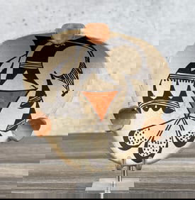 Acoma Pueblo Pottery Ashtray