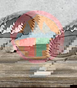 Jemez Pueblo Pottery Bird Ashtray