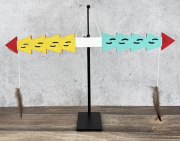 Hopi Indian Dance Wand Lightning Stick