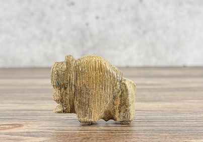 Gilbert Lonjose Zuni Carved Buffalo Fetish